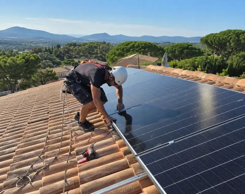 Installateur panneaux solaires Nesmy — pose photovoltaïque sur toiture