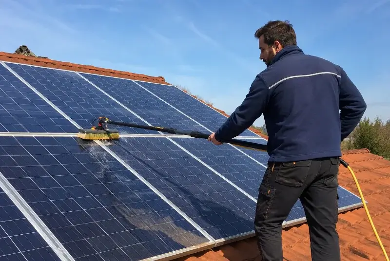 Nettoyage et entretien de panneaux solaires à Nesmy