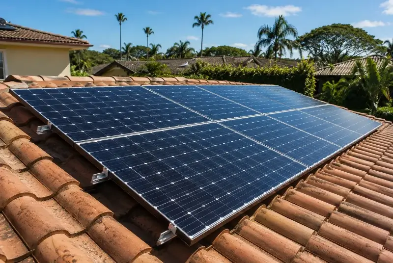 Installation de panneaux solaires à Nesmy
